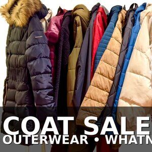 LIVE Show!!  Outerwear Wear Item - Sizes and Start Prices Vary